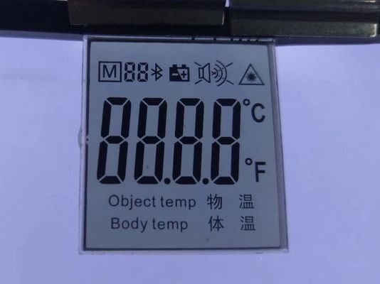 Ir-Thermometer grafischer LCD-Anzeigen-Zahn FPC mit Zebra-Prüfer